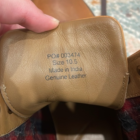 Brown genuine Leather men’s shoes - Picture 6 of 8